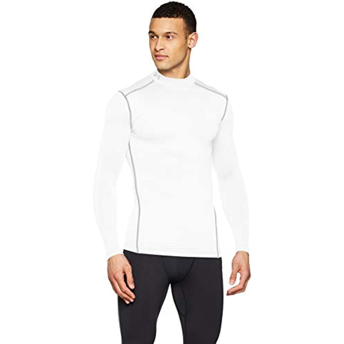 Under Armour Men\'s ColdGear Armour Compression Mock Long-Sleeve T-Shir –  One Nation Sneakers