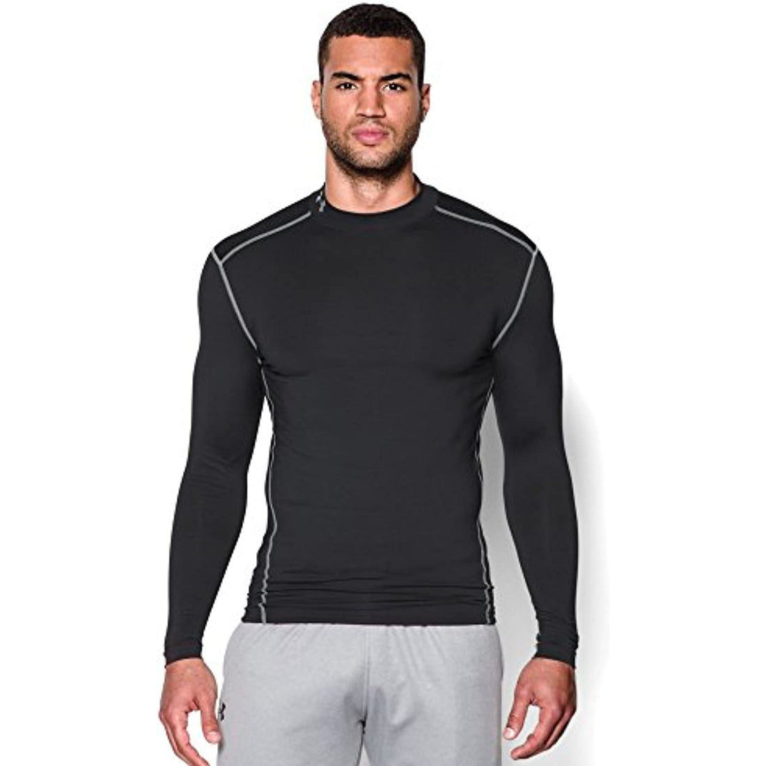Under Armour Men's ColdGear Armour Compression Mock Long-Sleeve T-Shir –  One Nation Sneakers