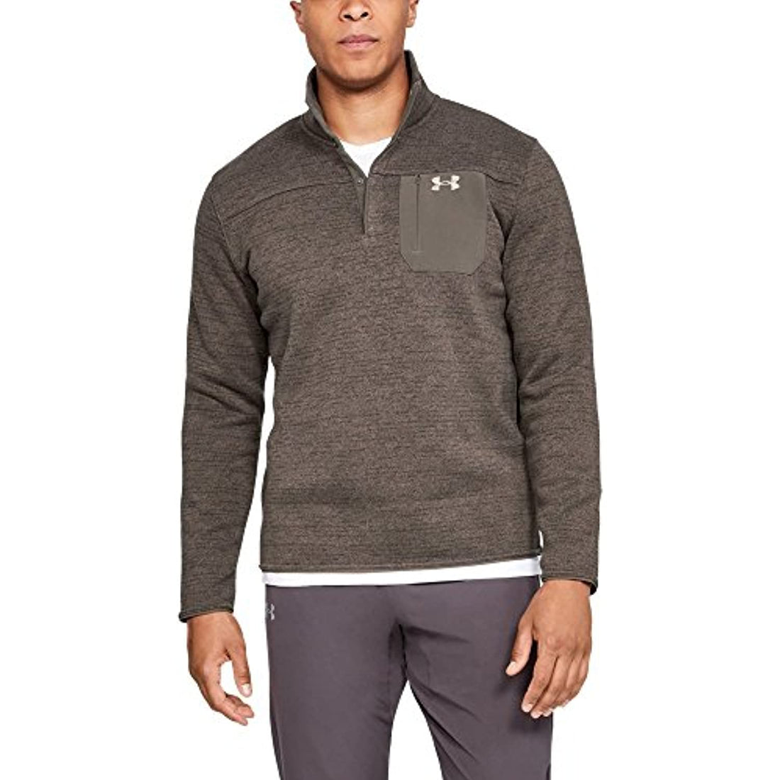 Under armour 2025 henley shirt